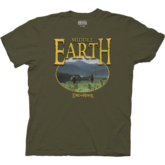 Load image into Gallery viewer, Frodo &amp;amp; Sam&amp;#39;s Journey (Lord of the Rings) Green Unisex Shirt
