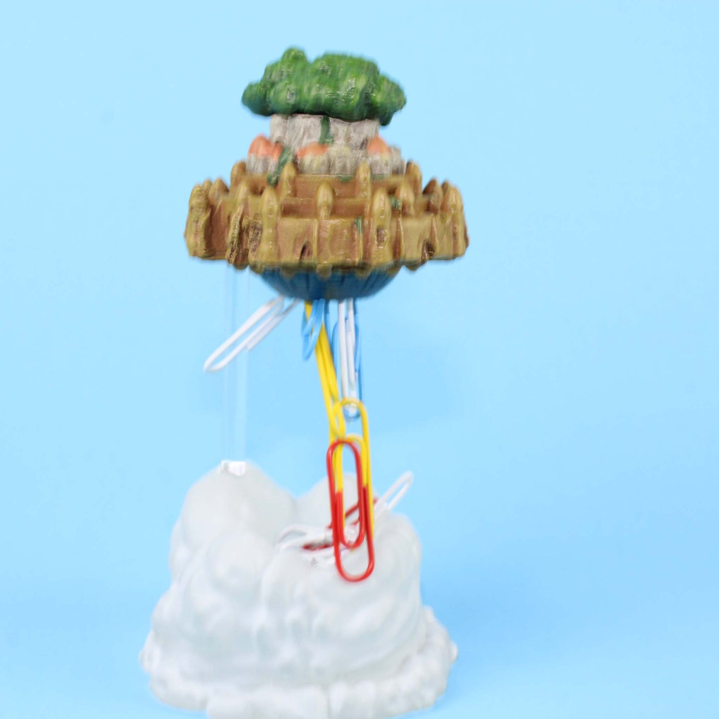 Laputa (Castle In The Sky) Studio Ghibli Miniature Castle Magnetic Paperclip Holder