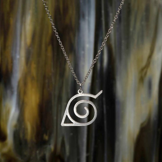 Hidden Leaf Village Symbol (Naruto Shippuden)  Necklace