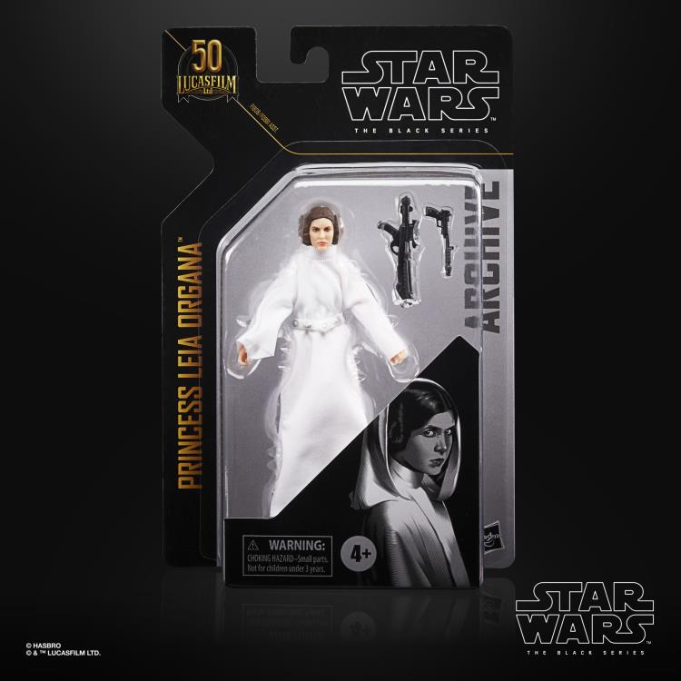 Load image into Gallery viewer, Leia Organa (Star Wars: Episode IV) Black Series Archive Figure
