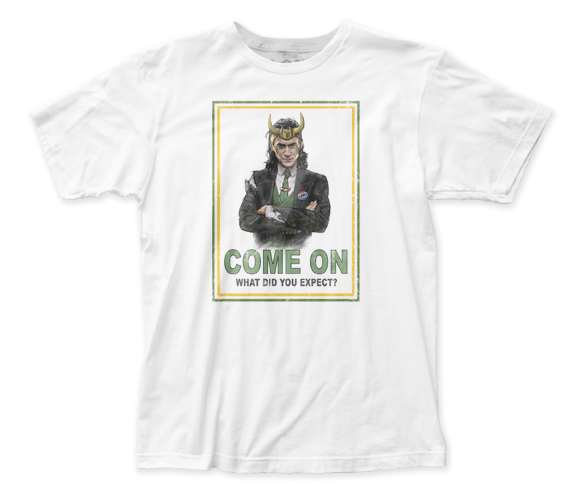 Loki "Come On - What Did You Expect?" Marvel Shirt