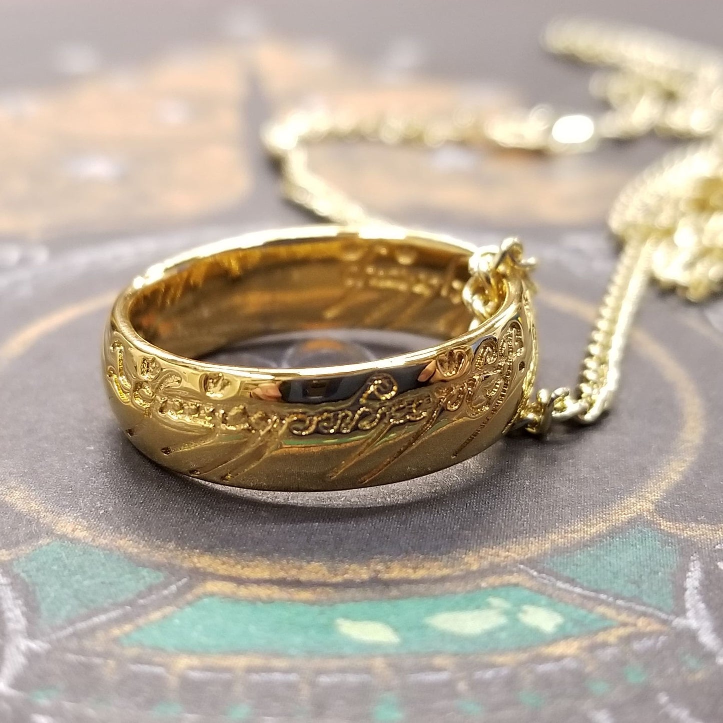 The One Ring™ of Power in Sterling Silver Officially Licensed 