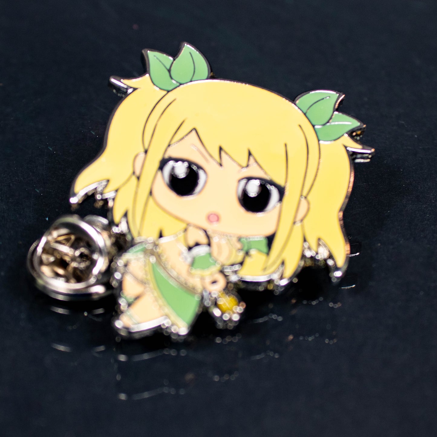 Lucy SD Fairy Tail Enamel Pin