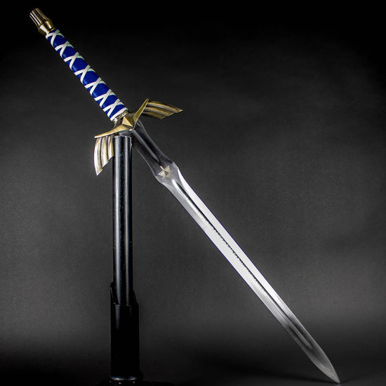 Master Sword Variation (Legend of Zelda) Deluxe Replica Sword & Sheath (Blue)