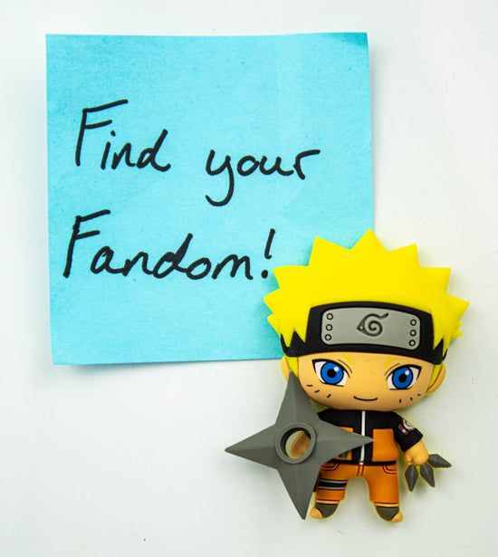 Naruto (With Throwing Star) 3D Foam Magnet