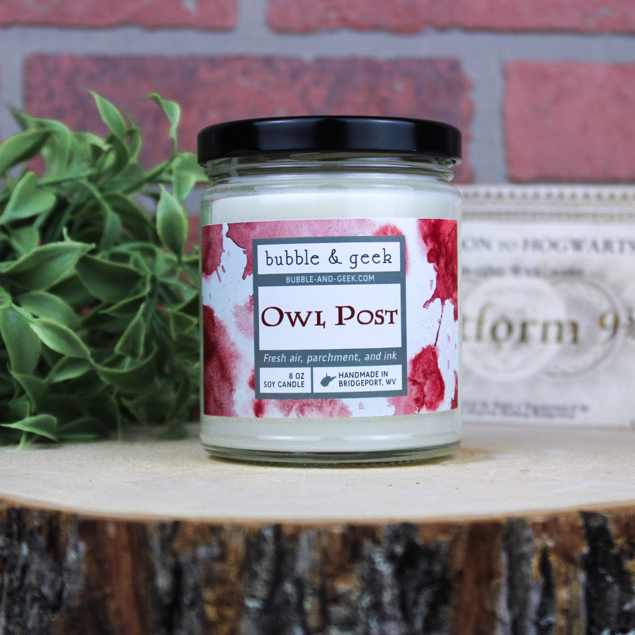 Owl Post (Harry Potter) Inspired Candle Jar