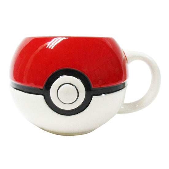 Poke Ball (Pokemon) 20oz Sculpted Ceramic Mug