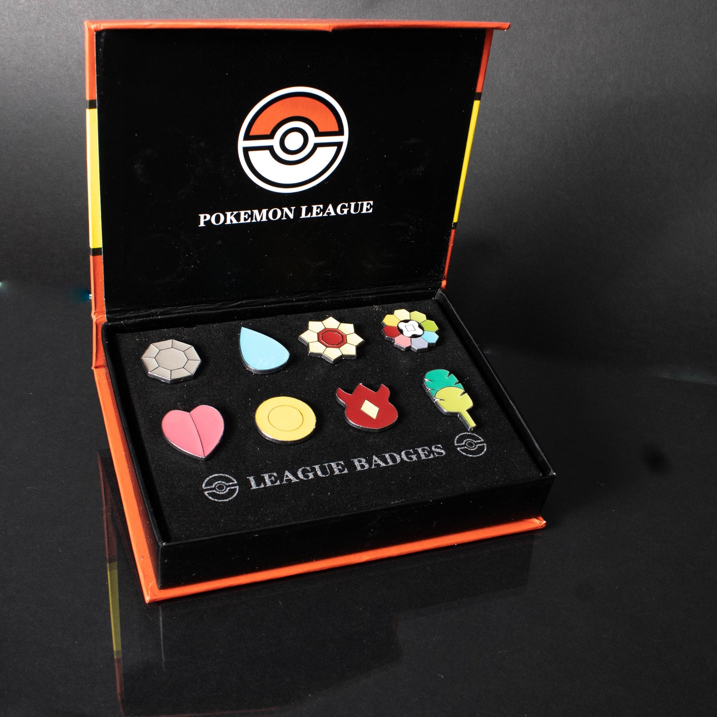 Pokemon Gen 4 Sinnoh League Gym Badges Pin Set The Collector's Outpost