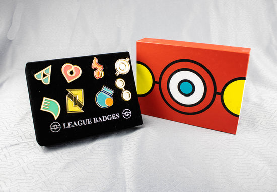 Pokemon Gen 3 Hoenn League Gym Badges Pin Set
