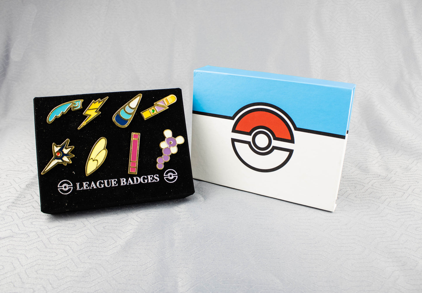Pokemon Gen 4 Sinnoh League Gym Badges Pin Set The Collector's Outpost