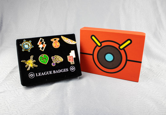 Load image into Gallery viewer, Pokemon Gen 6 Kalos League Gym Badges Pin Set

