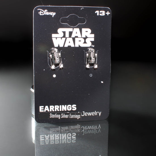 Load image into Gallery viewer, R2-D2 Sterling Silver Stud Earrings

