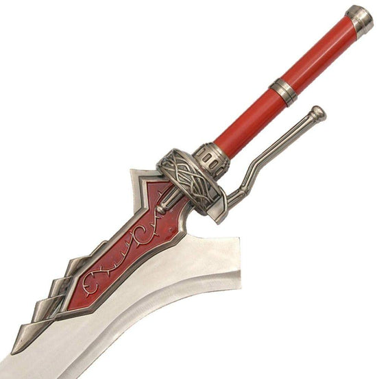 Load image into Gallery viewer, Nero&amp;#39;s Red Queen Sword Devil May Cry 4 Steel Replica
