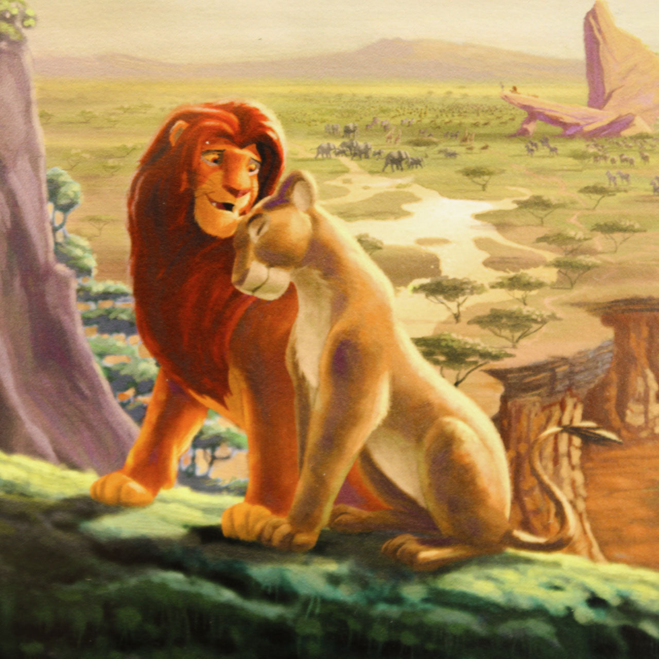 Load image into Gallery viewer, Return to Pride Rock (The Lion King) Disney Framed Art Print
