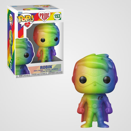 Robin Batman Pride Rainbow Glitter Funko Pop!