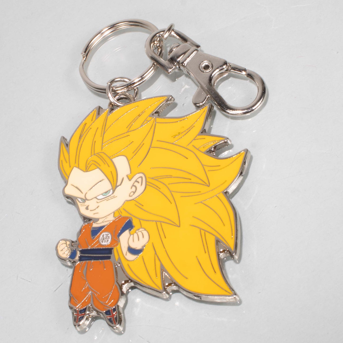 SS3 Goku Metal Keychain