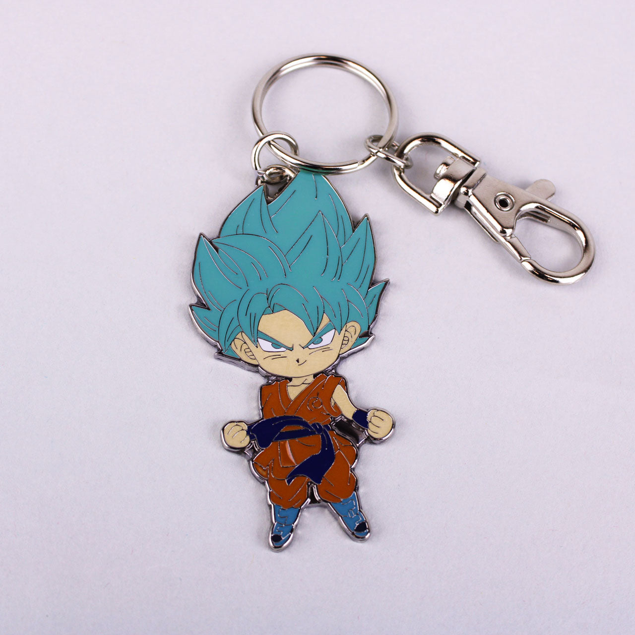 Load image into Gallery viewer, SSGSS Goku Metal Keychain

