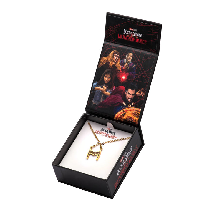 Scarlet Witch Tiara (Doctor Strange: Multiverse of Madness) Marvel Gold Plated Necklace