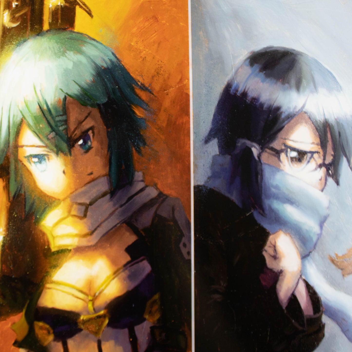 Load image into Gallery viewer, Sinon and Asada Sword Art Online Art Print
