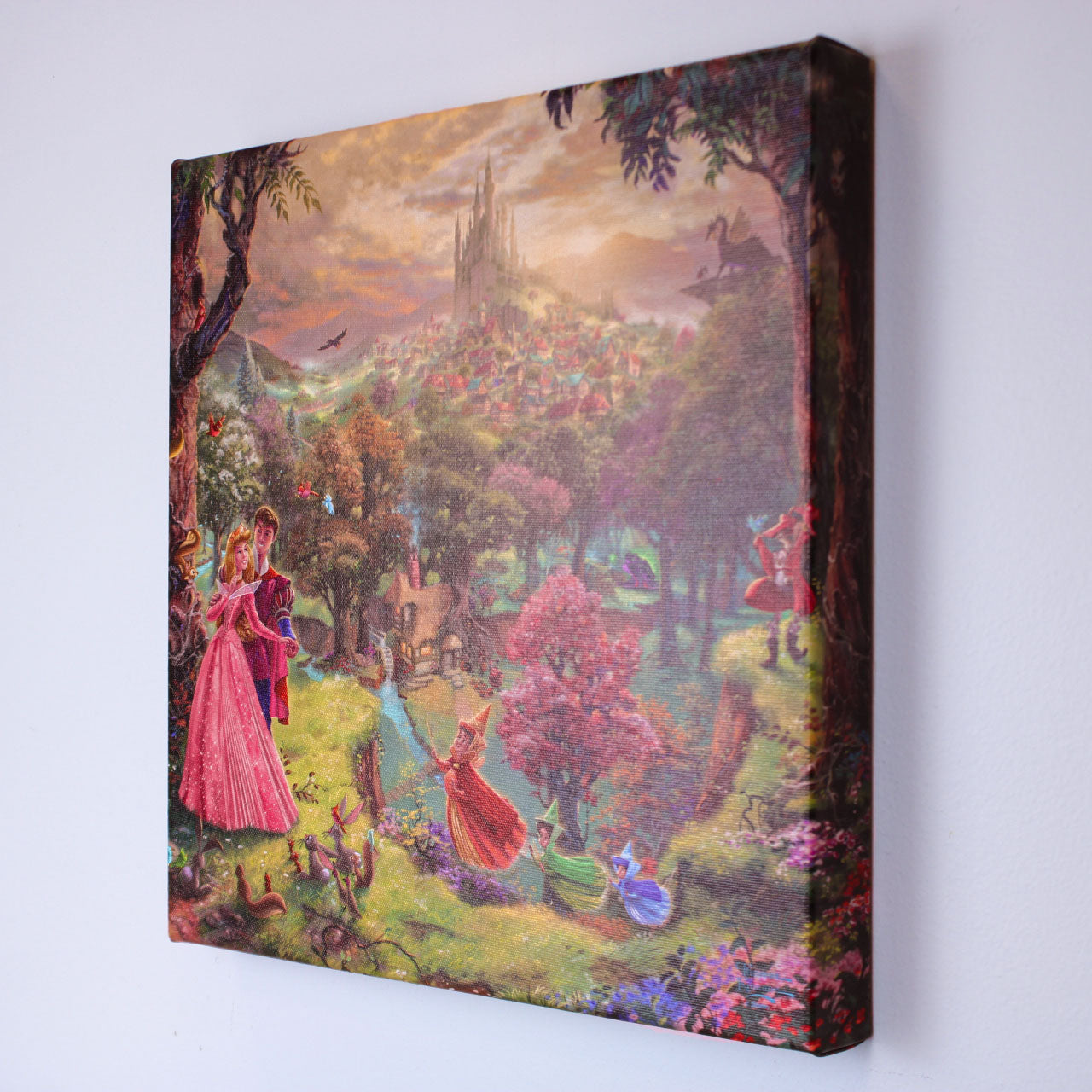 Sleeping Beauty Disney Wrapped Canvas Art Print