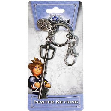 Kingdom Key Sora's Keyblade Pewter Keychain