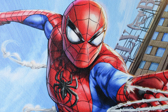 Spider-Man "With Great Responsibility" Art Print