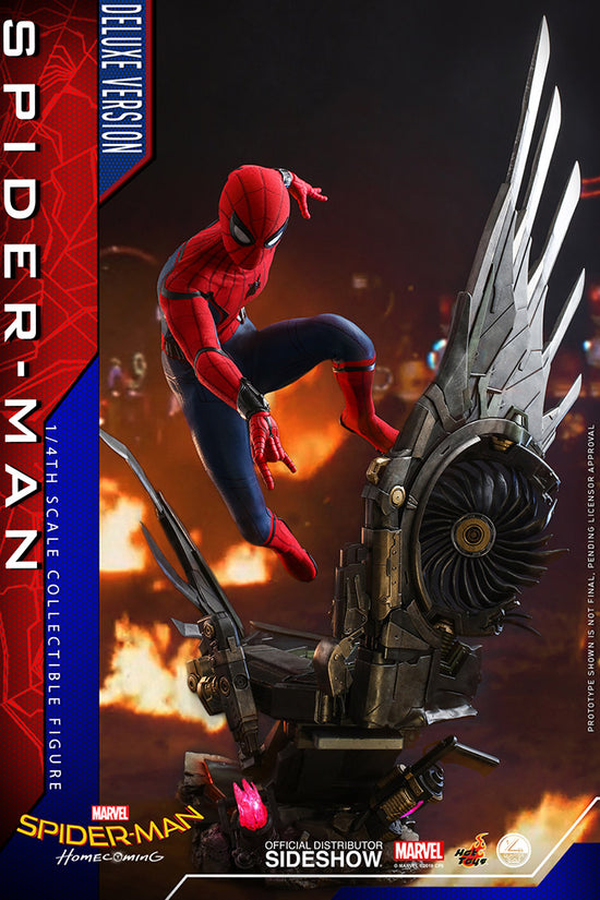 Spider-Man: Homecoming QS015B Spider-Man (Deluxe Version) Special Edition 1/4th Scale Collectible Figure