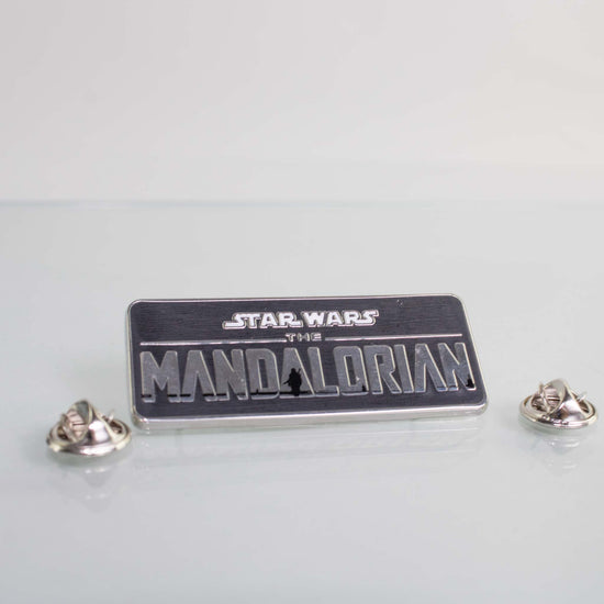 Star Wars The Mandalorian Logo EE Exclusive Enamel Pin by Loungefly