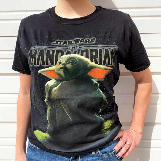 Load image into Gallery viewer, The Child Grogu Stargazing (Star Wars) Unisex Shirt
