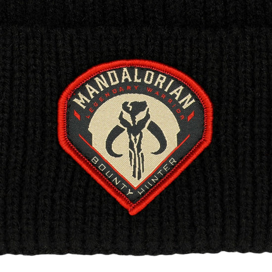 Star Wars The Mandalorian Mythosaur Patch Beanie