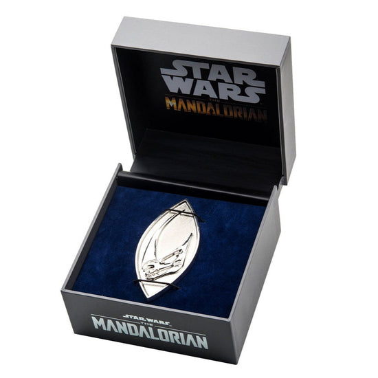 Load image into Gallery viewer, Mudhorn Signet (Star Wars: The Mandalorian) Stainless Steel Prop Replica Magnetic Pin
