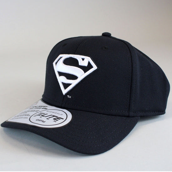 Superman Shield Logo (DC Comics) Elite Flex Fit Embroidered Snapback Hat