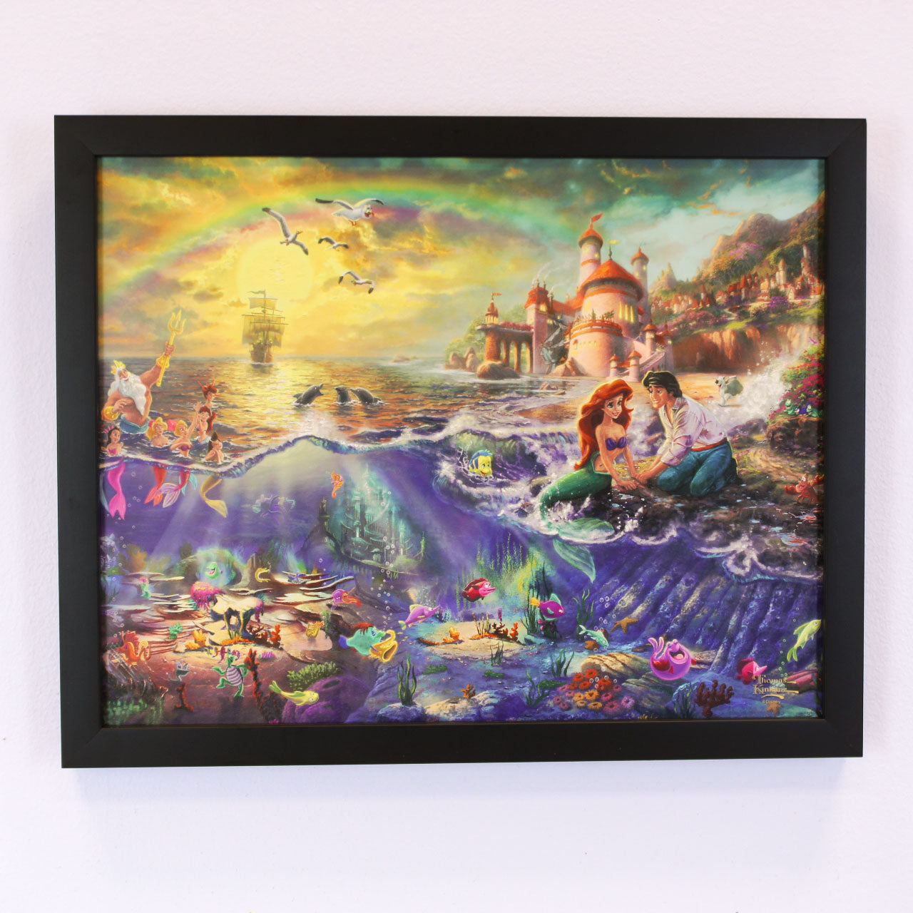 The Little Mermaid (Disney) Framed Art Print