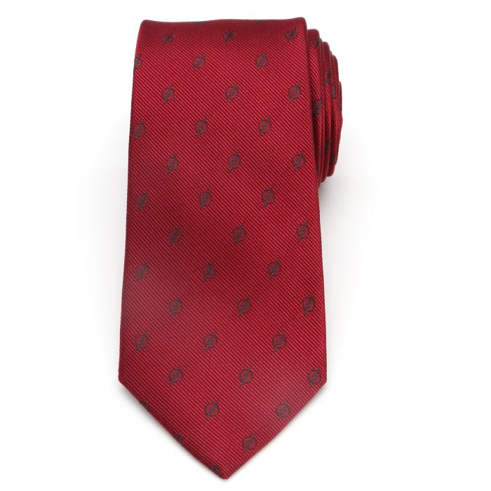 Load image into Gallery viewer, The Flash (DC Comics) Maroon Jacquard Fine Necktie
