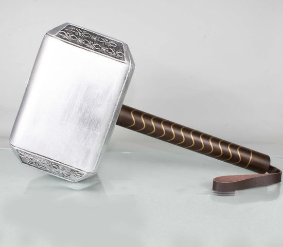  Blazing S. GOW Fantasy Foam Prop Mjolnir Hammer for Costume and  Cosplay (Thor's Hammer) : Clothing, Shoes & Jewelry