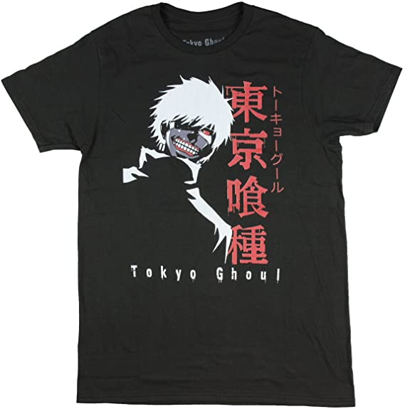 Kaneki Tokyo Ghoul Black T-Shirt