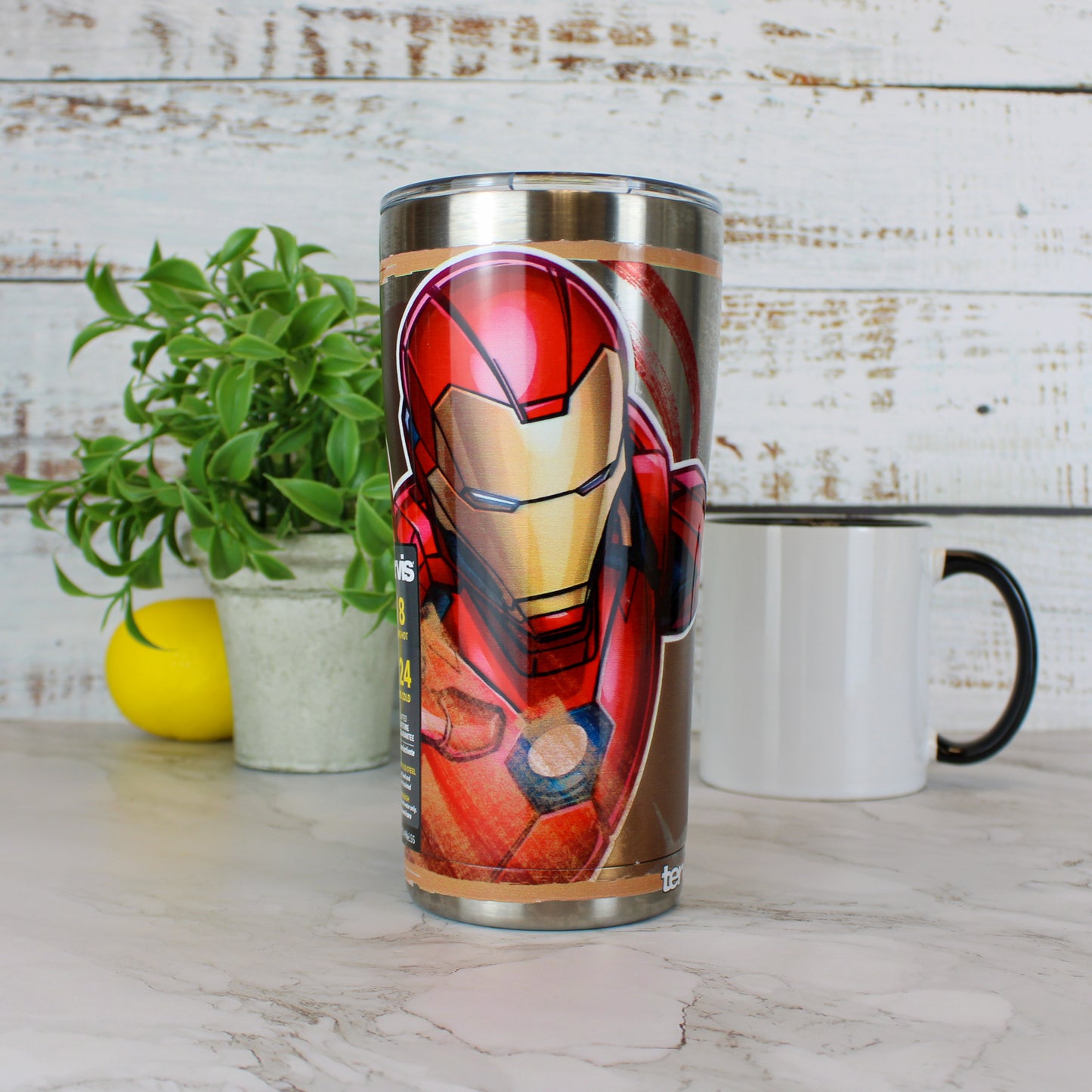 Load image into Gallery viewer, Iron Man Stainless Steel Travel Mug 20oz by Tervis
