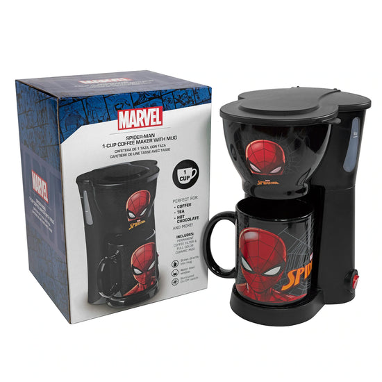 Load image into Gallery viewer, Spider-Man (Marvel) Single Cup Coffee Maker with Mug
