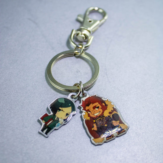 Load image into Gallery viewer, Waver &amp;amp; Rider Fate/Zero Metal Keychain

