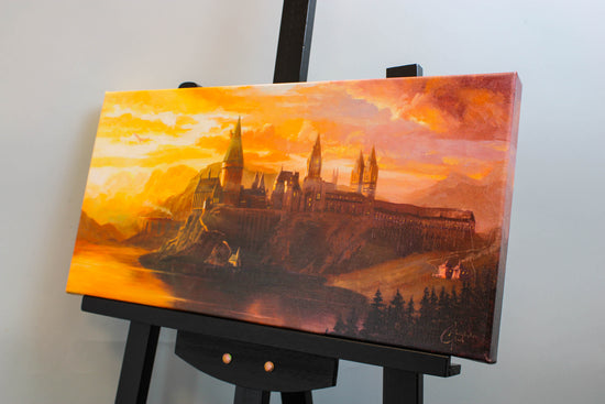 Welcome to Hogwarts (Harry Potter) Premium Art Print
