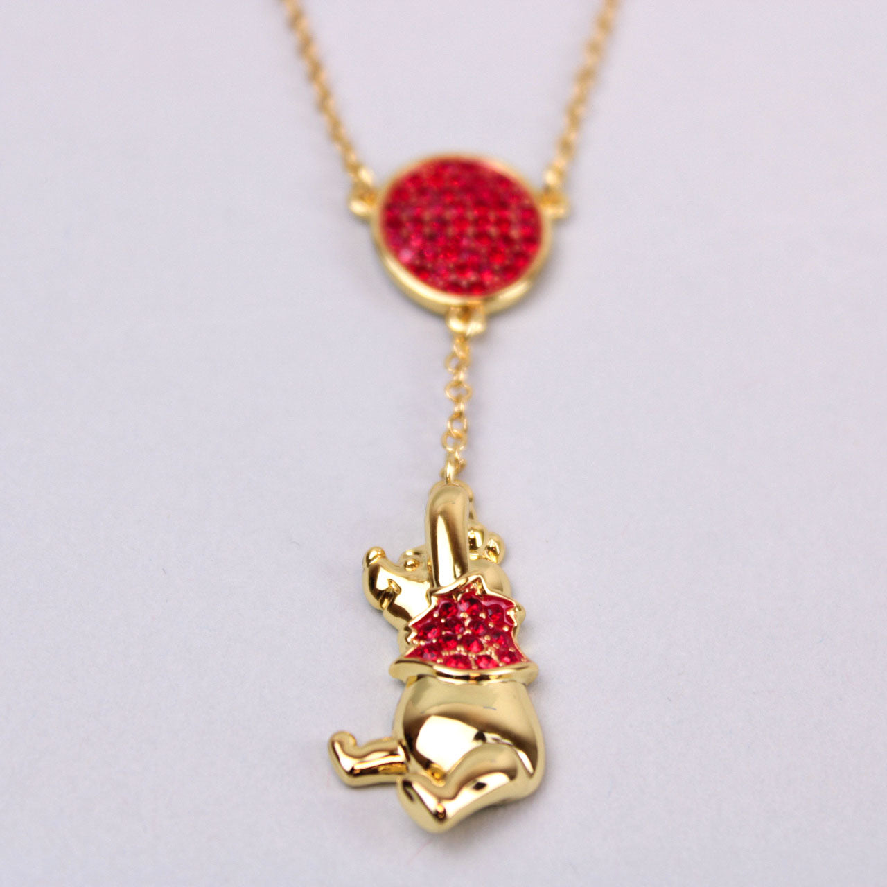 Winnie The Pooh 95th Anniversary Crystal Accent Disney Couture Necklace