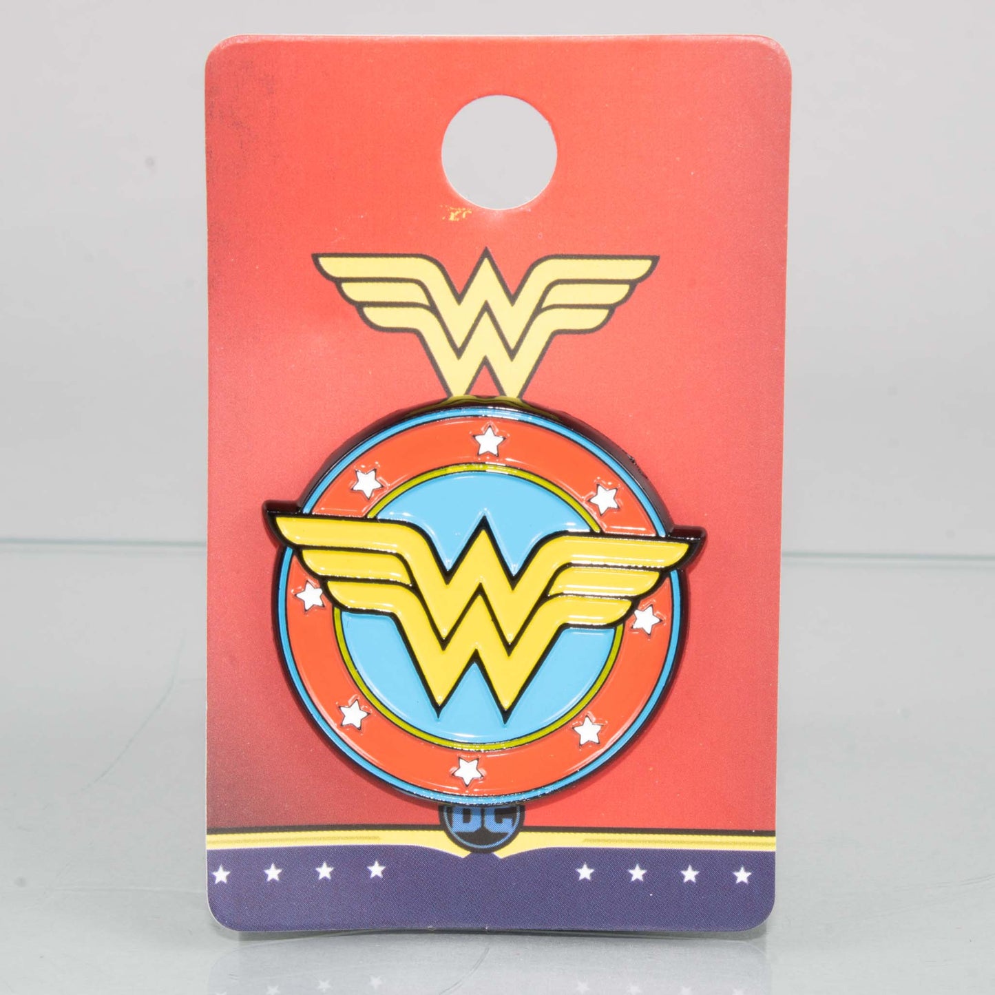Load image into Gallery viewer, Wonder Woman  DC Comics Logo Enamel Pin
