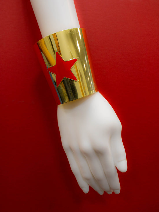 Load image into Gallery viewer, Wonder Woman Metal Cuff Bracelets
