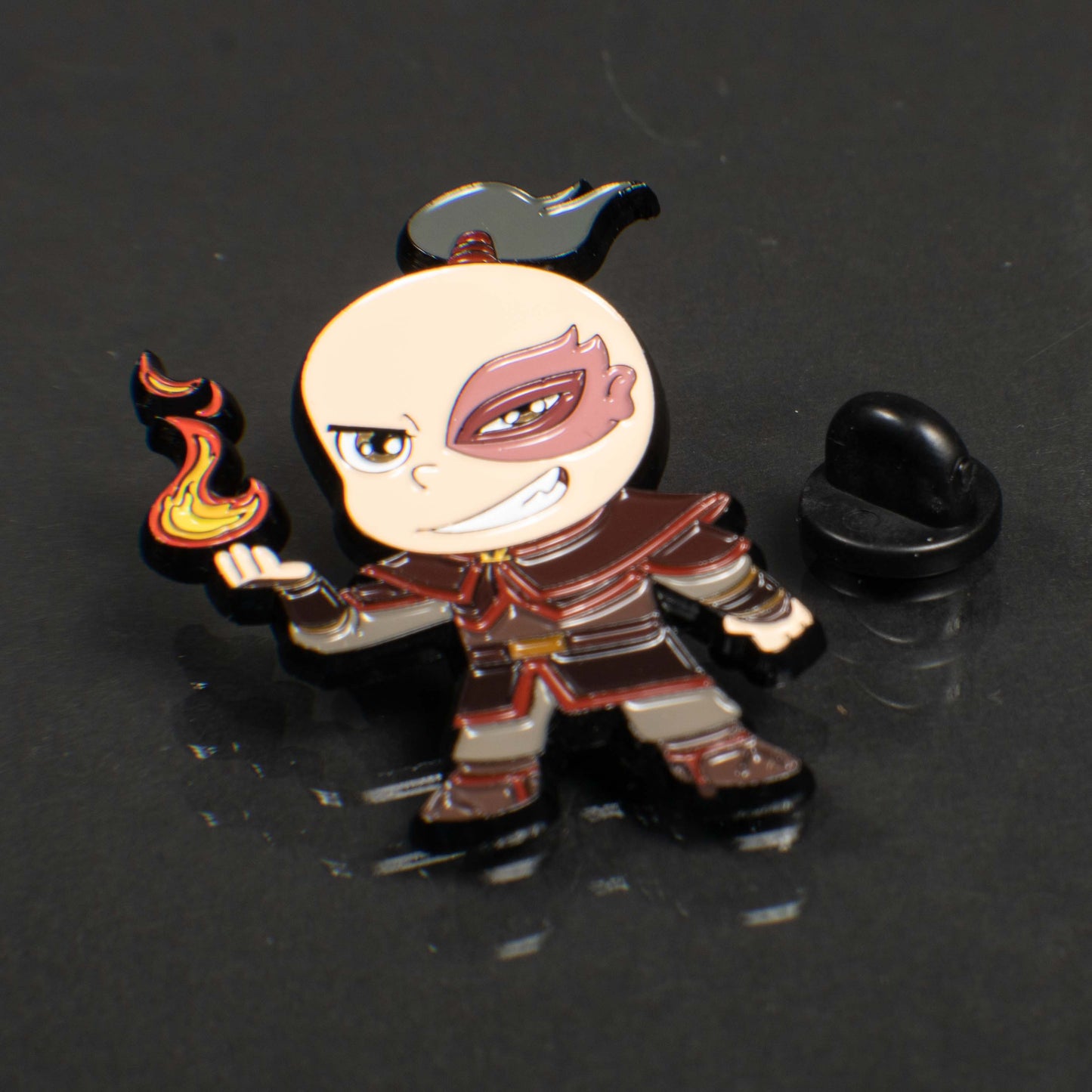 Load image into Gallery viewer, Zuko Avatar: The Last Airbender Chibi Style Enamel Pin
