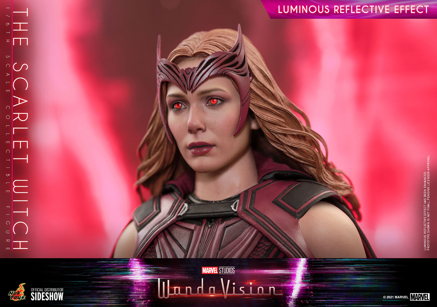 The Scarlet Witch (WandaVision) Marvel 1:6 Scale Figure by Hot Toys