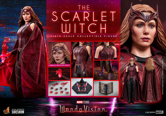 The Scarlet Witch (WandaVision) Marvel 1:6 Scale Figure by Hot Toys