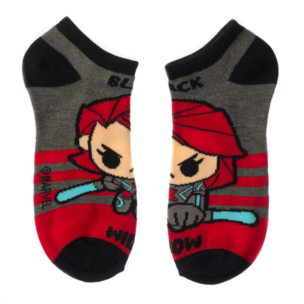 Load image into Gallery viewer, Marvel Chibi Avengers Ankle Socks 5 Pack
