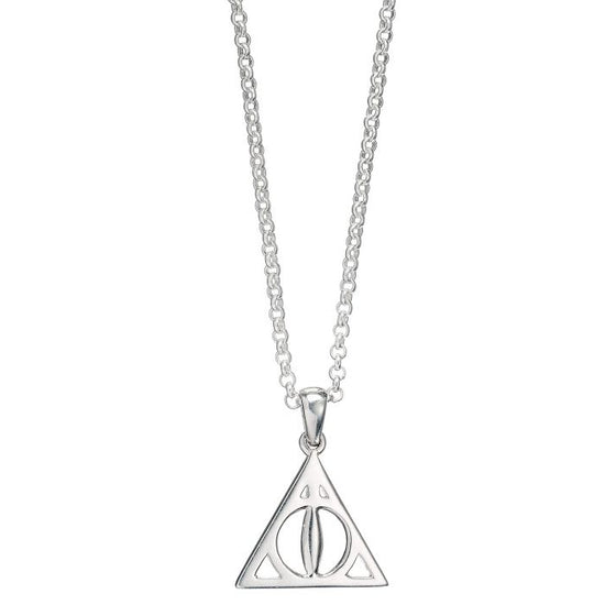 Load image into Gallery viewer, Deathly Hallows (Harry Potter) Necklace in Sterling Silver
