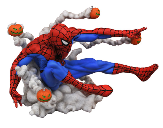 Load image into Gallery viewer, Spider-Man Marvel Pumpkin Bomb Gallery Statue
