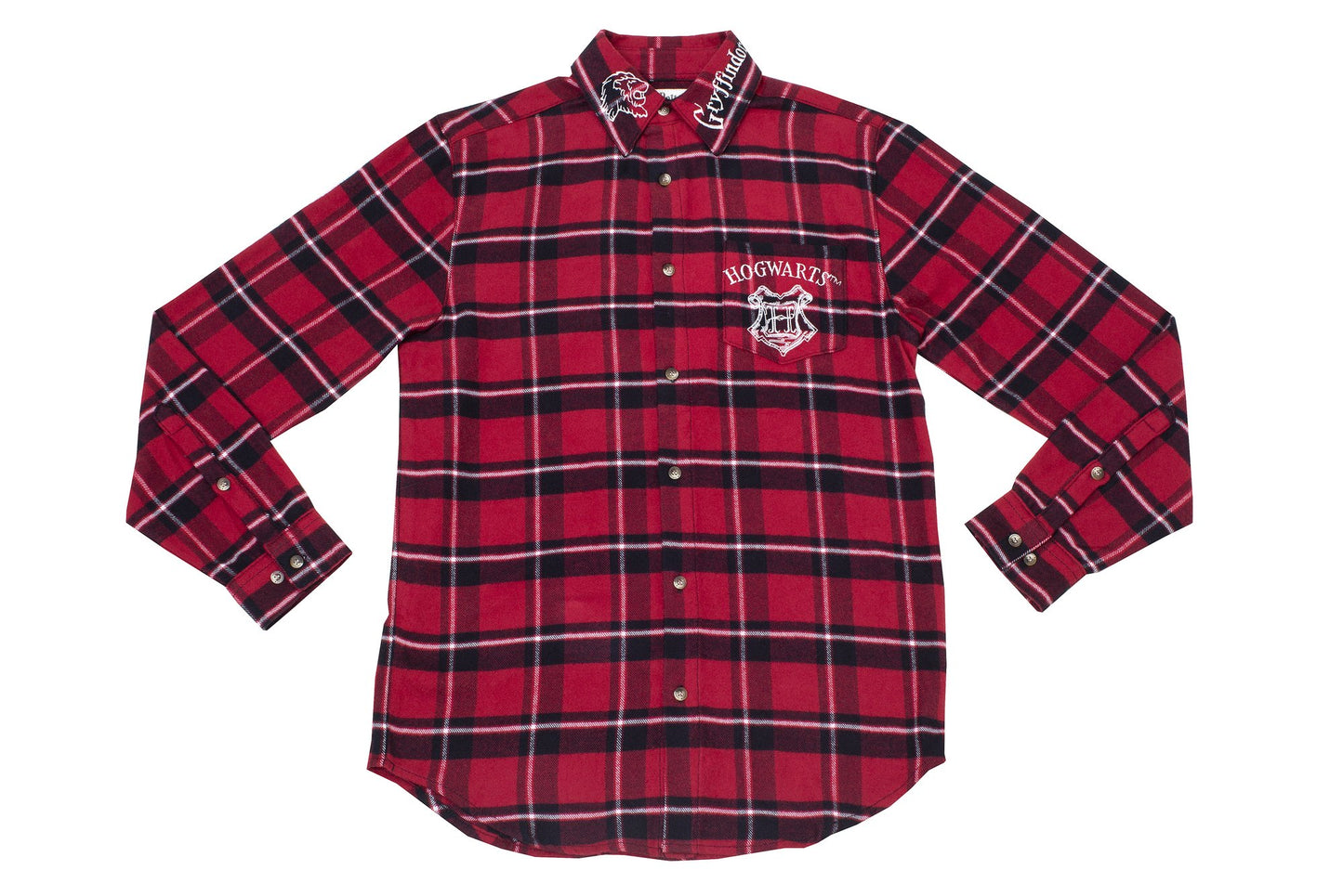 Gryffindor House Crest (Harry Potter) Flannel Shirt by Cakeworthy